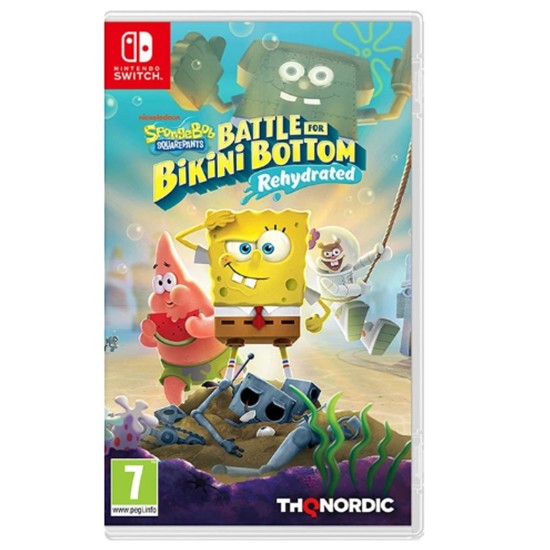 SpongeBob Battle for Bikini Bottom - Rehydrated - Nintendo Switch